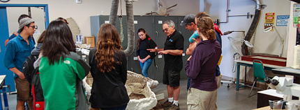 Jere describes a fossil whale that is being prepared