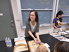 Lucy Chang at Fun with Fossils