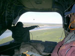 View from inside Chinook