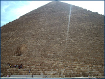 The Cheops Pyramid is the only remaining wonder of the original Seven Wonders of the World — and it's made of <i>Nummulites</i>!
